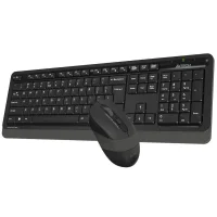 Комплект клавиатура + мышь A4Tech Fstyler FG1010 (черный/серый) фото 3